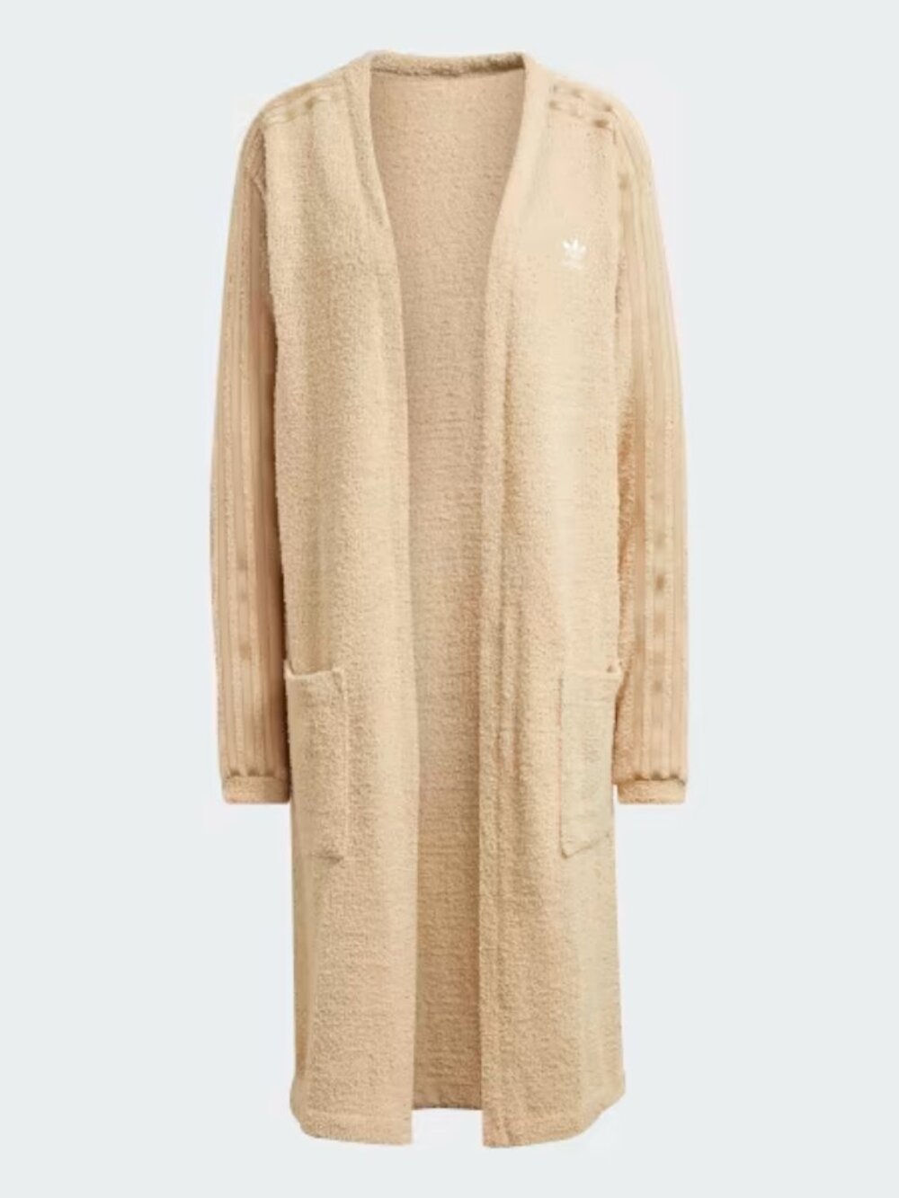 Adidas Velour Kimono Cardigan Hazy Beige Large